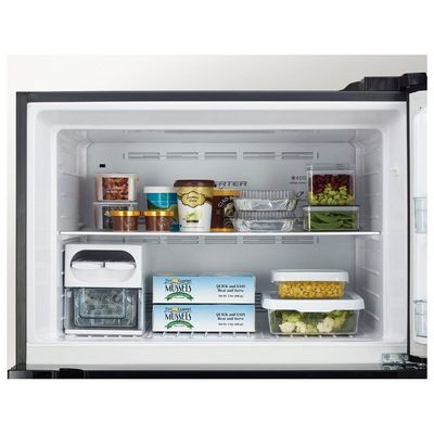 Hitachi Top Mount Refrigerator Brilliant RV760PUK7K Silver